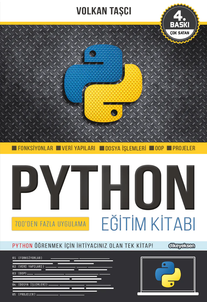 Python Eğitim Kitabı - Volkan TAŞCI